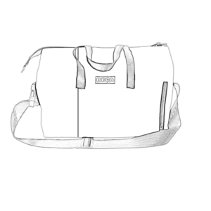 personalizzazione borsa Paganella asimmetrica